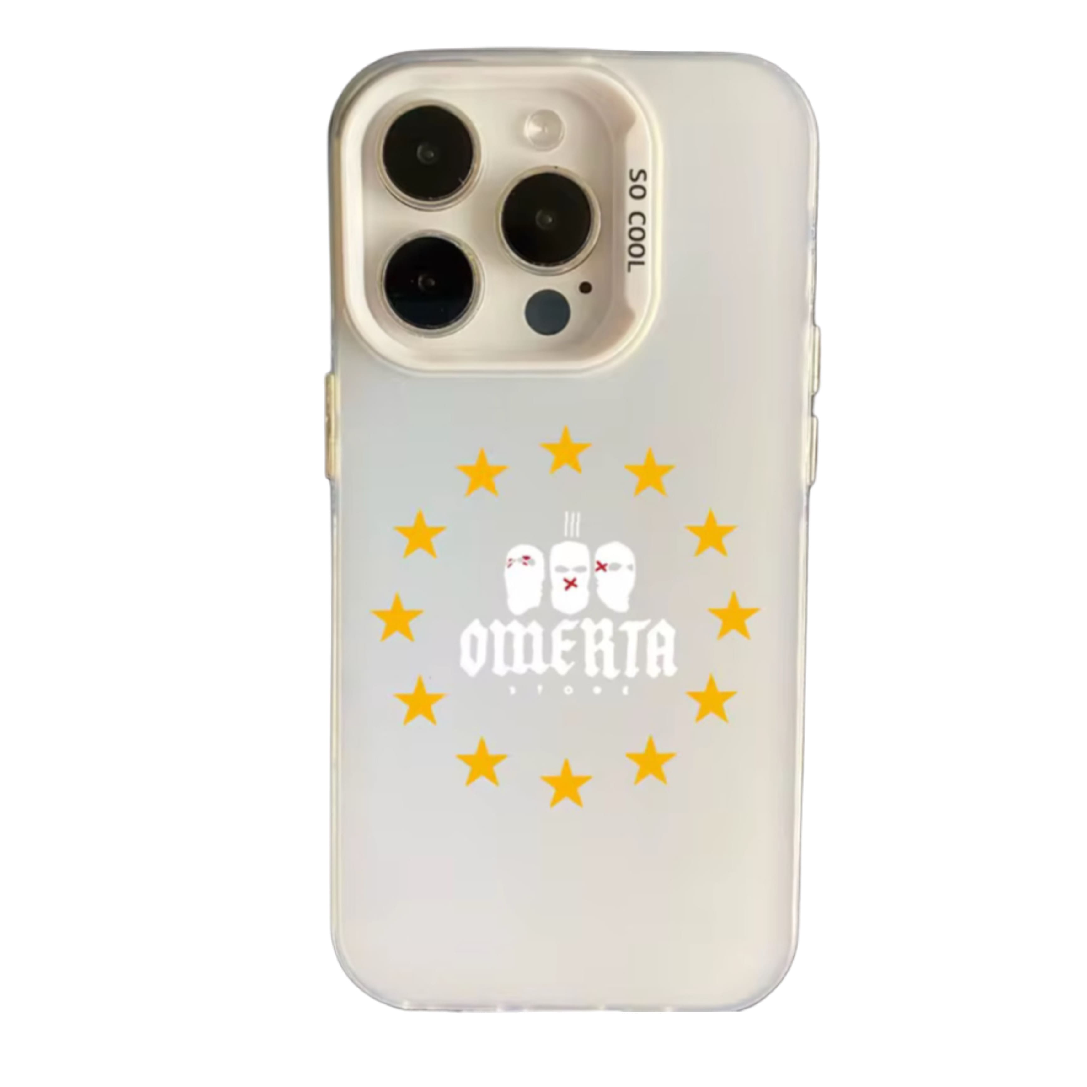 Coque Omerta Blanc pour iPhone