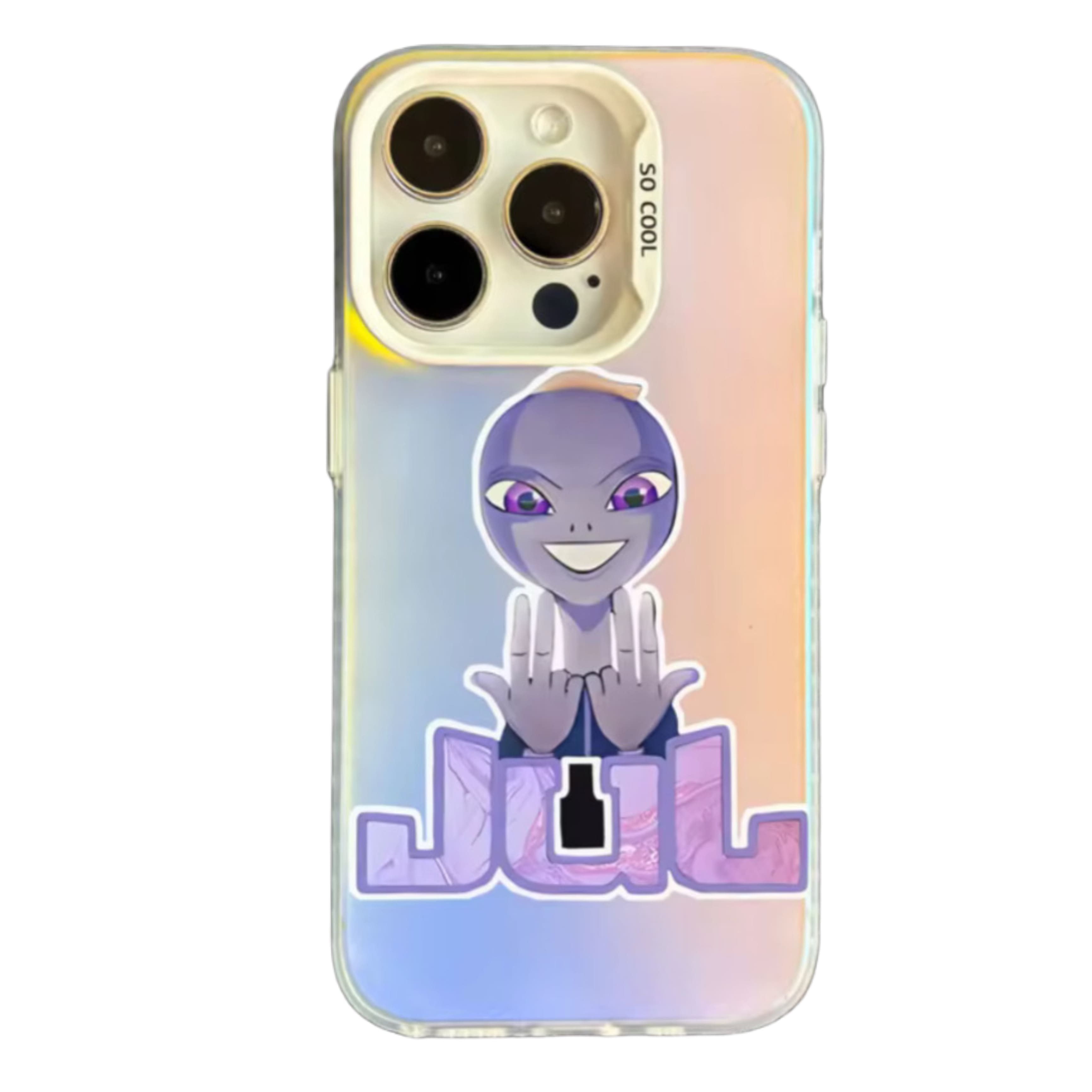Coque Jul Ovni multicolore pour iPhone
