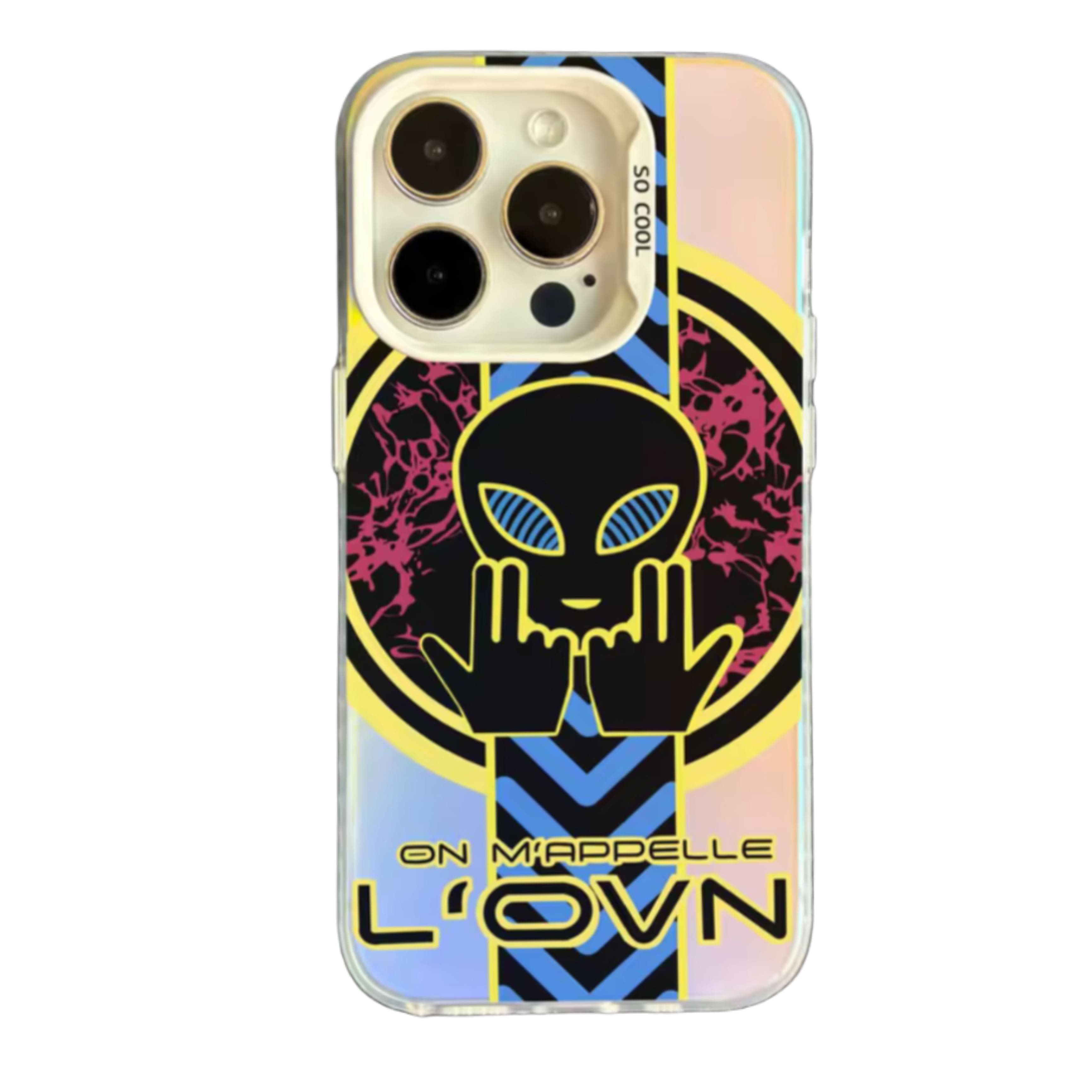 Coque Jul "n m'appelle l'ovni" pour iPhone