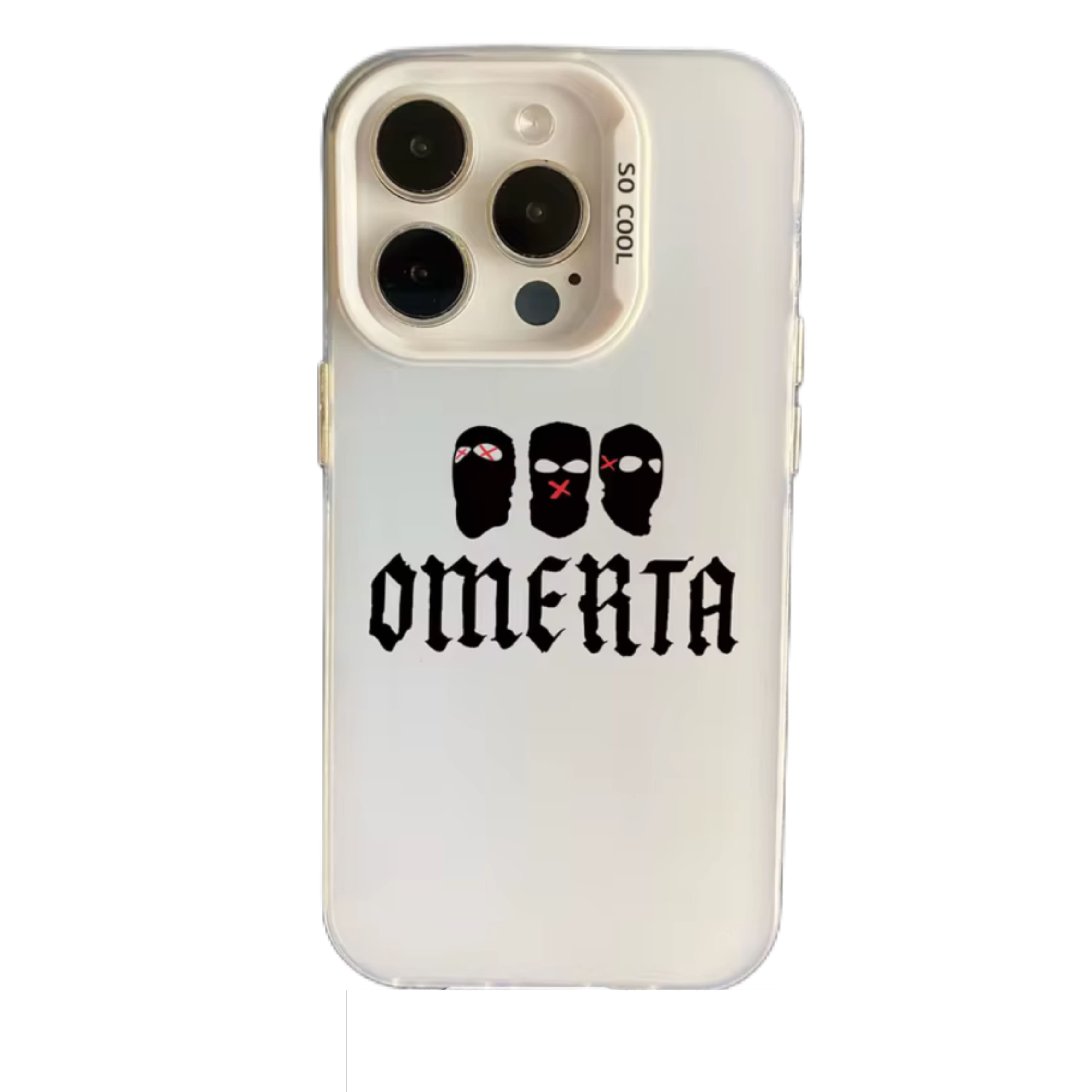 Donnez une nouvelle peau à votre iPhone avec la coque Omerta Blanc - SharkStickers (Autocollants Paul and Shark, Coques Tendances et Accessoires pour iPhone)