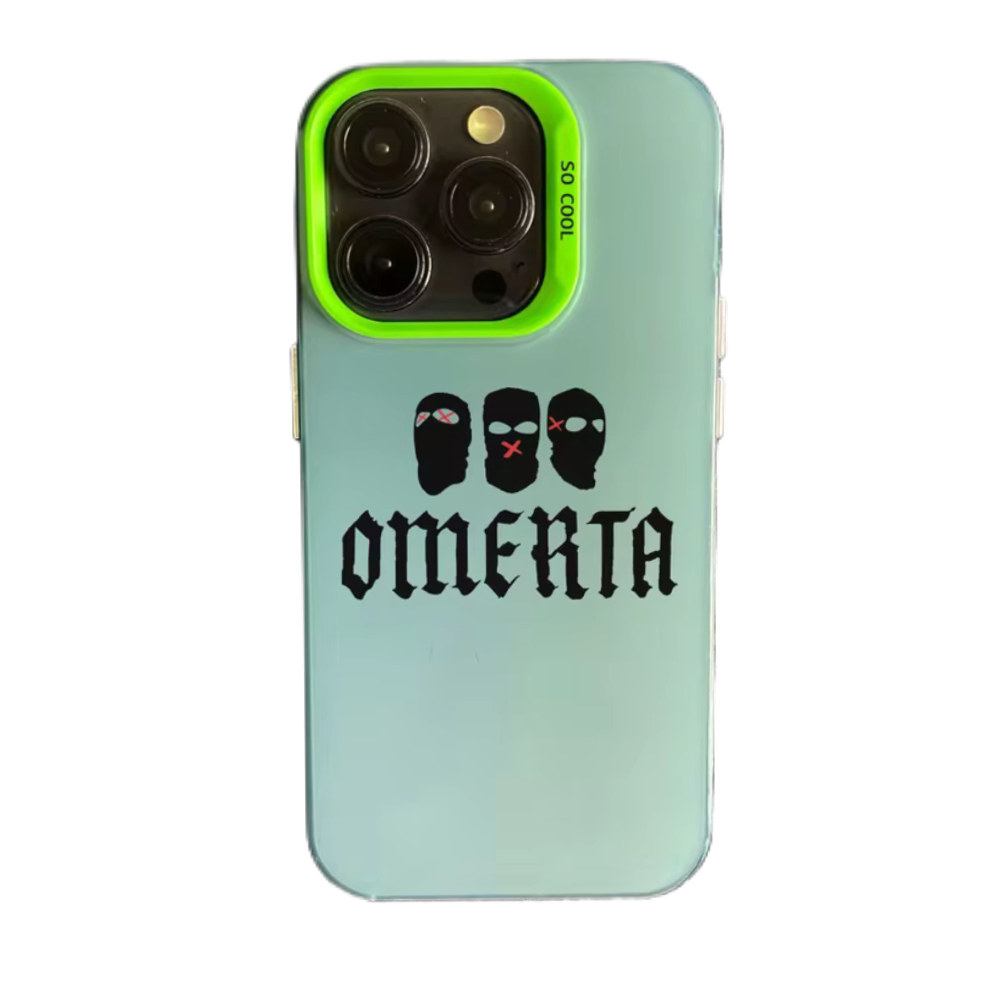 Donnez une nouvelle peau à votre iPhone avec la coque Omerta Vert - SharkStickers (Autocollants Paul and Shark, Coques Tendances et Accessoires pour iPhone)