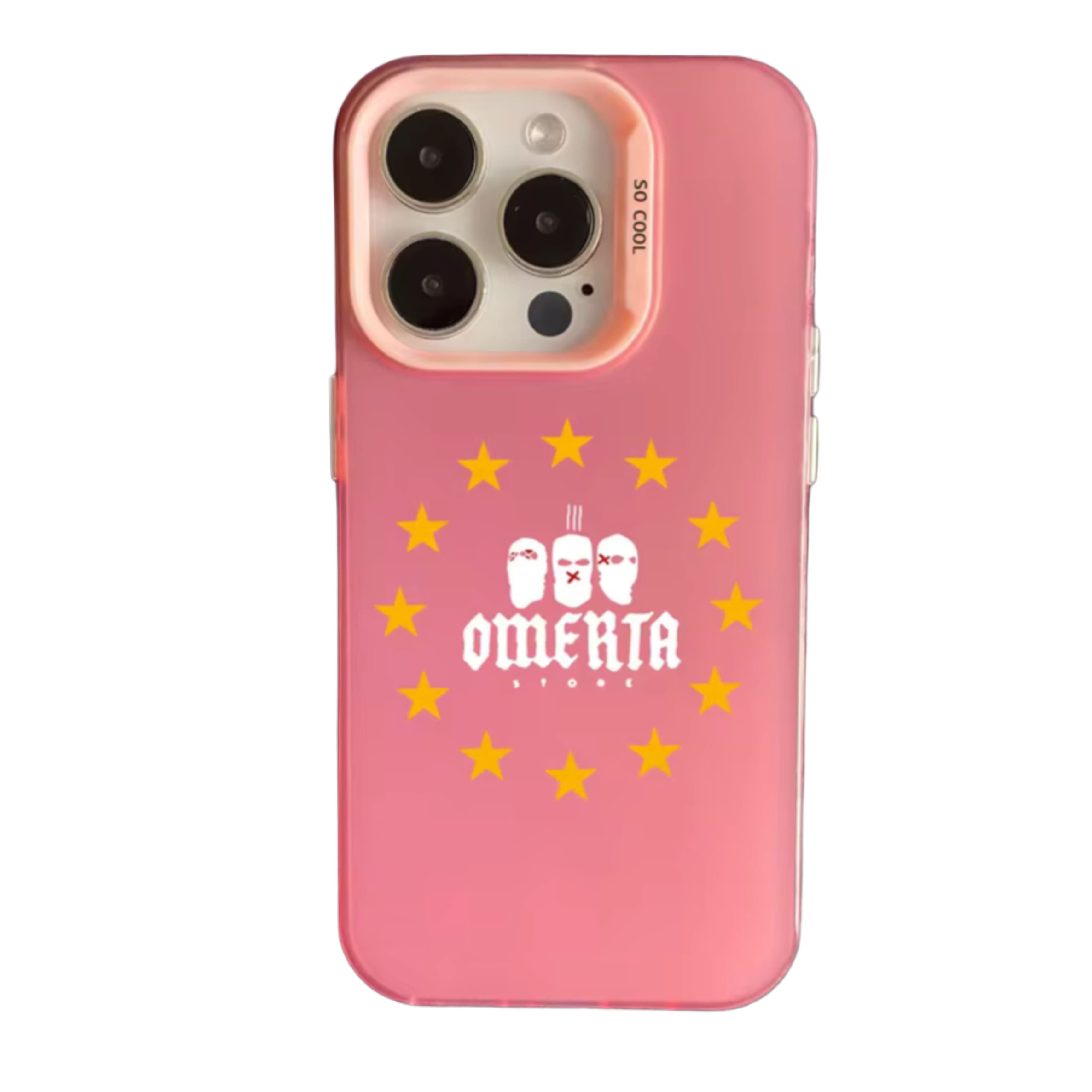 Coque Omerta Rose pour iPhone