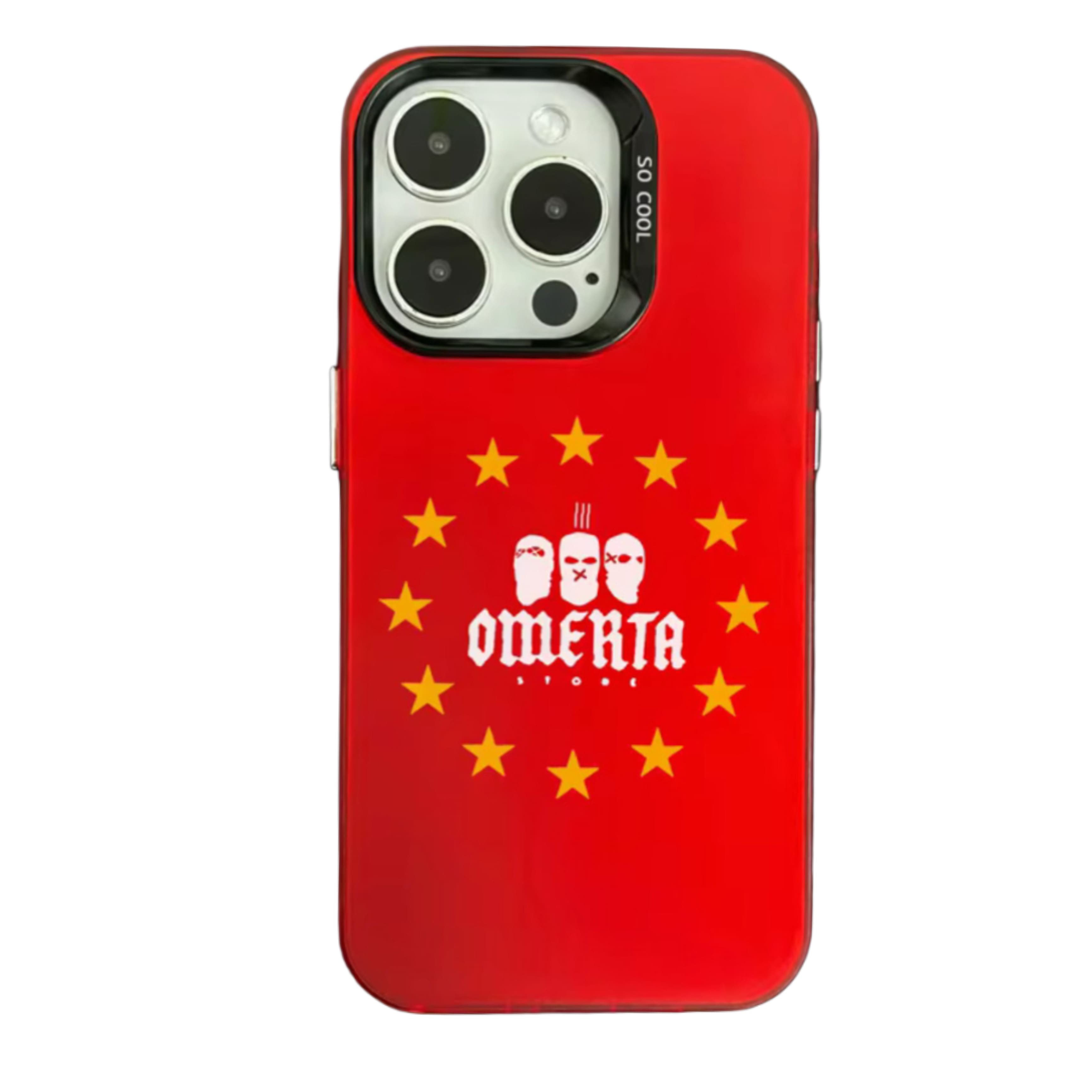 Coque OMERTA - Rouge