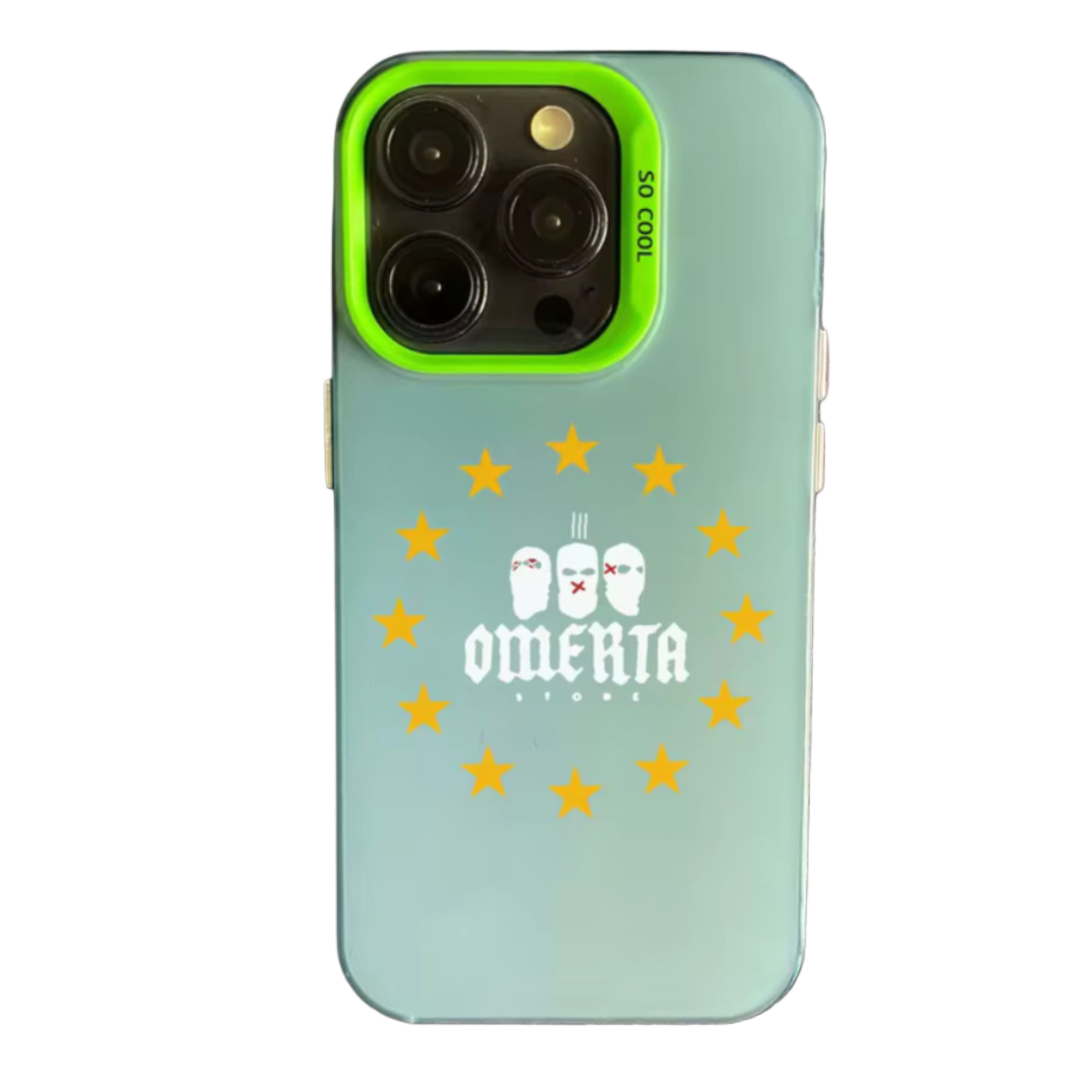 Coque Omerta Verte pour iPhone
