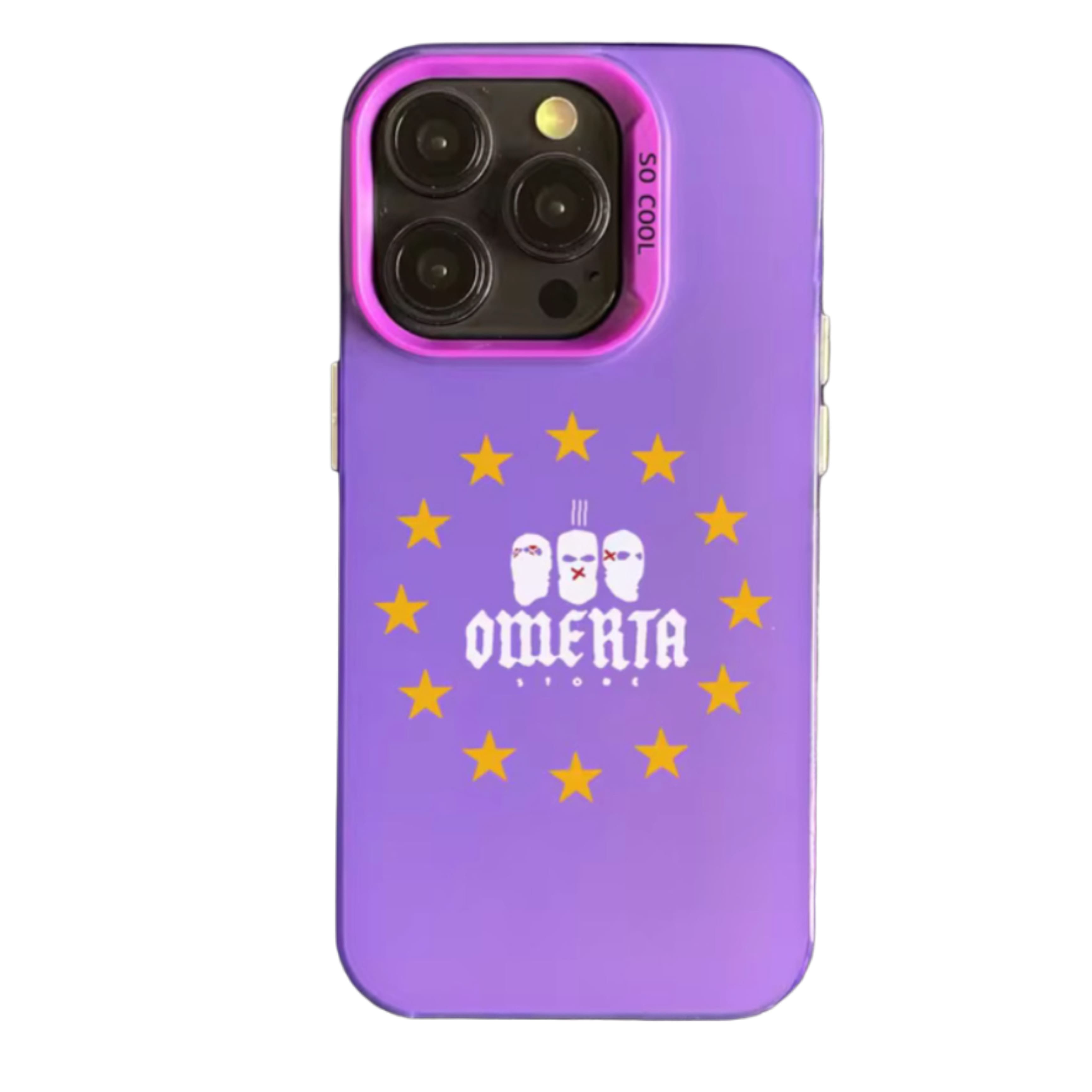 Coque Omerta Violette pour iPhone
