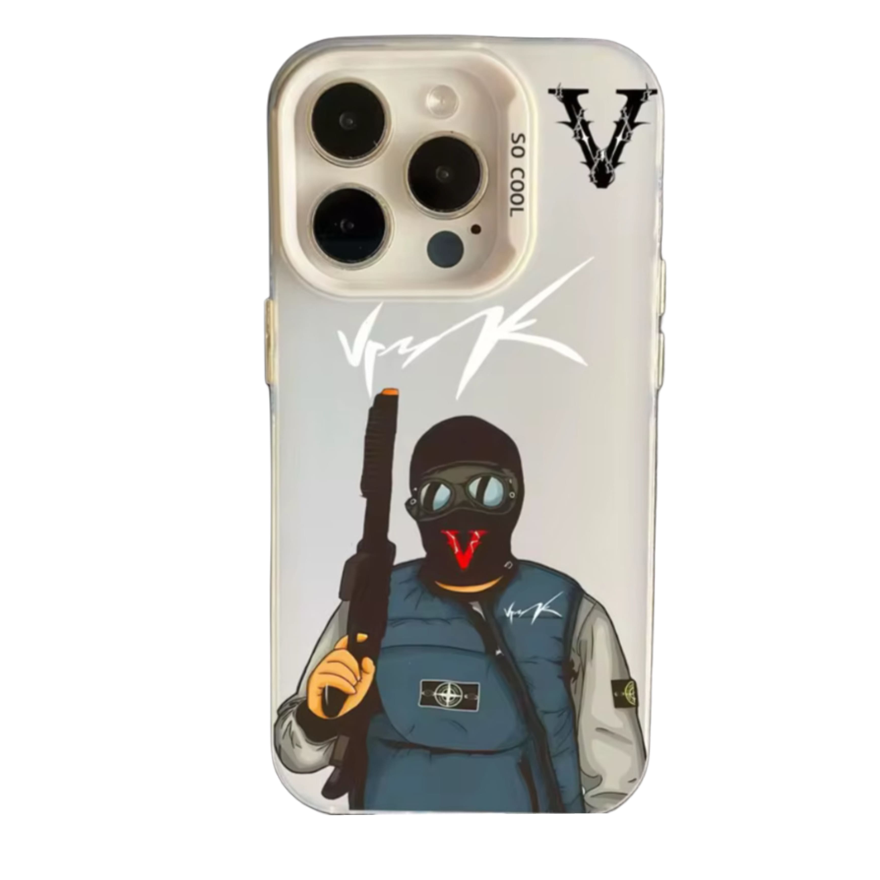 Coque Vrunk Blanc pour iPhone