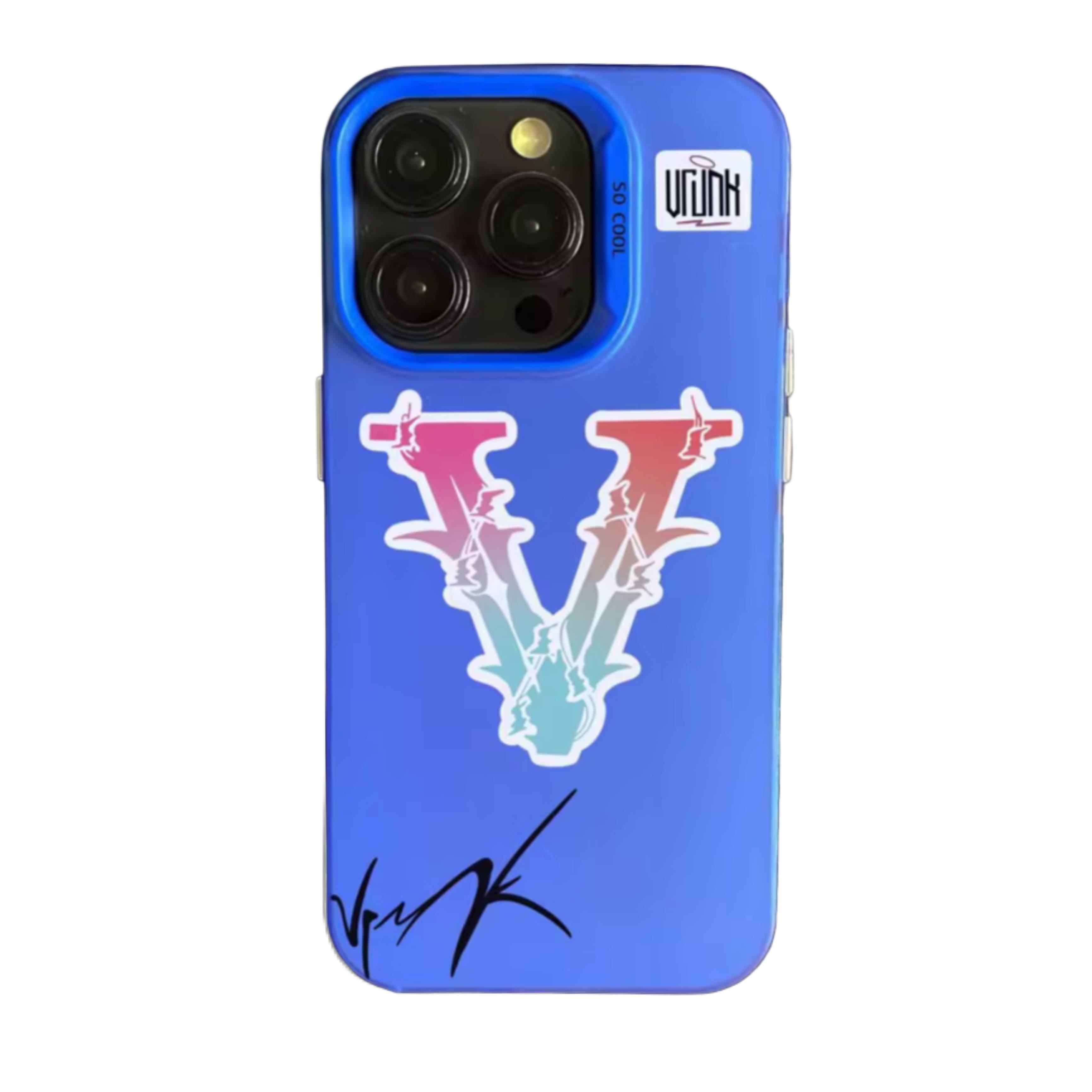 Coque Vrunk Bleu pour iPhone