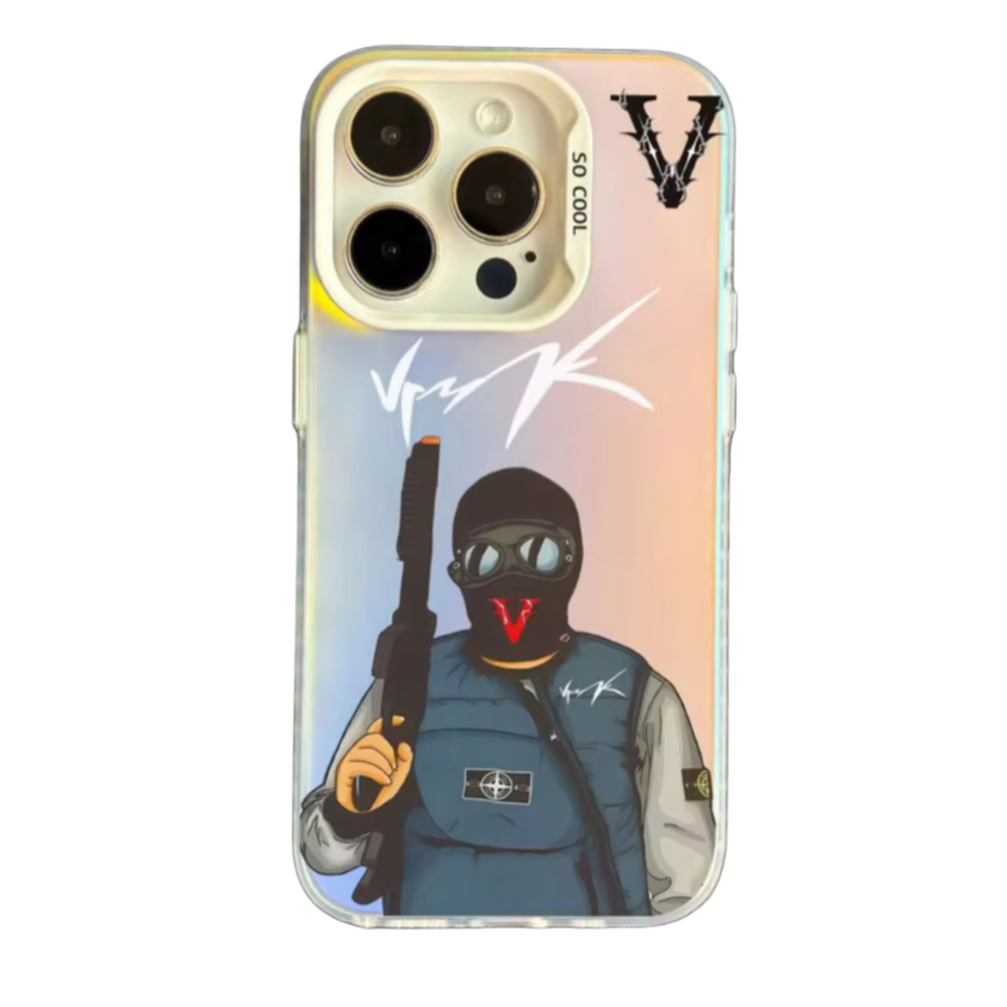Coque Vrunk multicolore pour iPhone