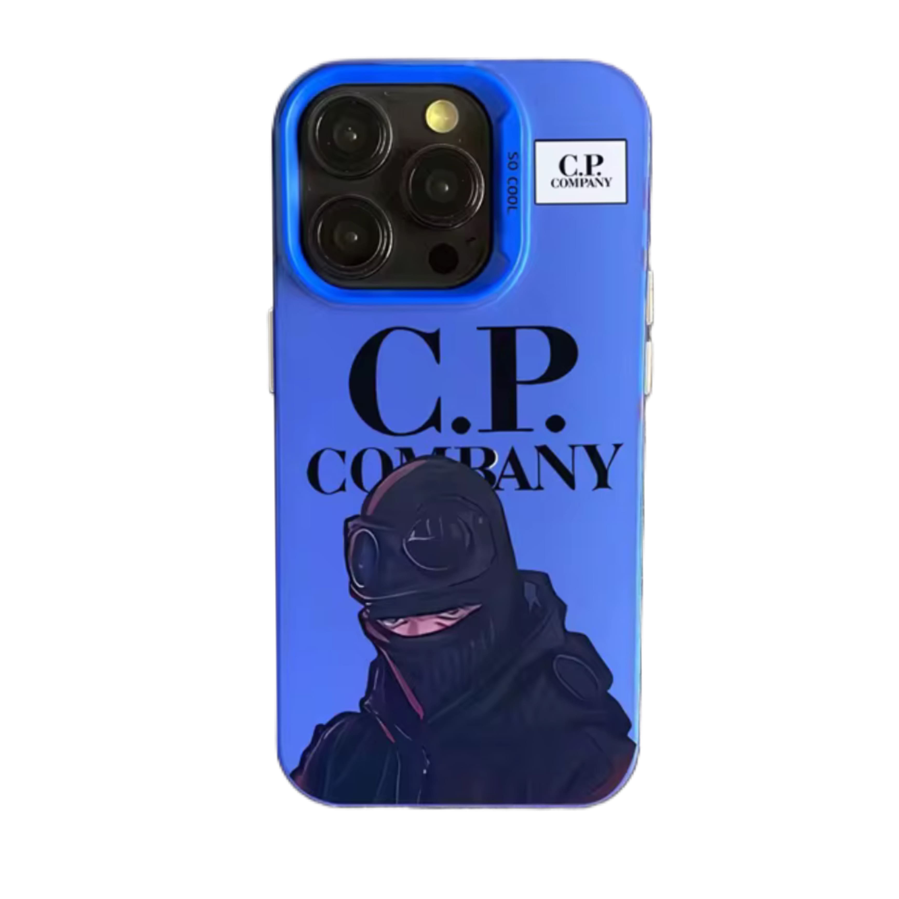 Offrez une touche d'élégance à votre iPhone avec la coque CP Company Bleu - SharkStickers