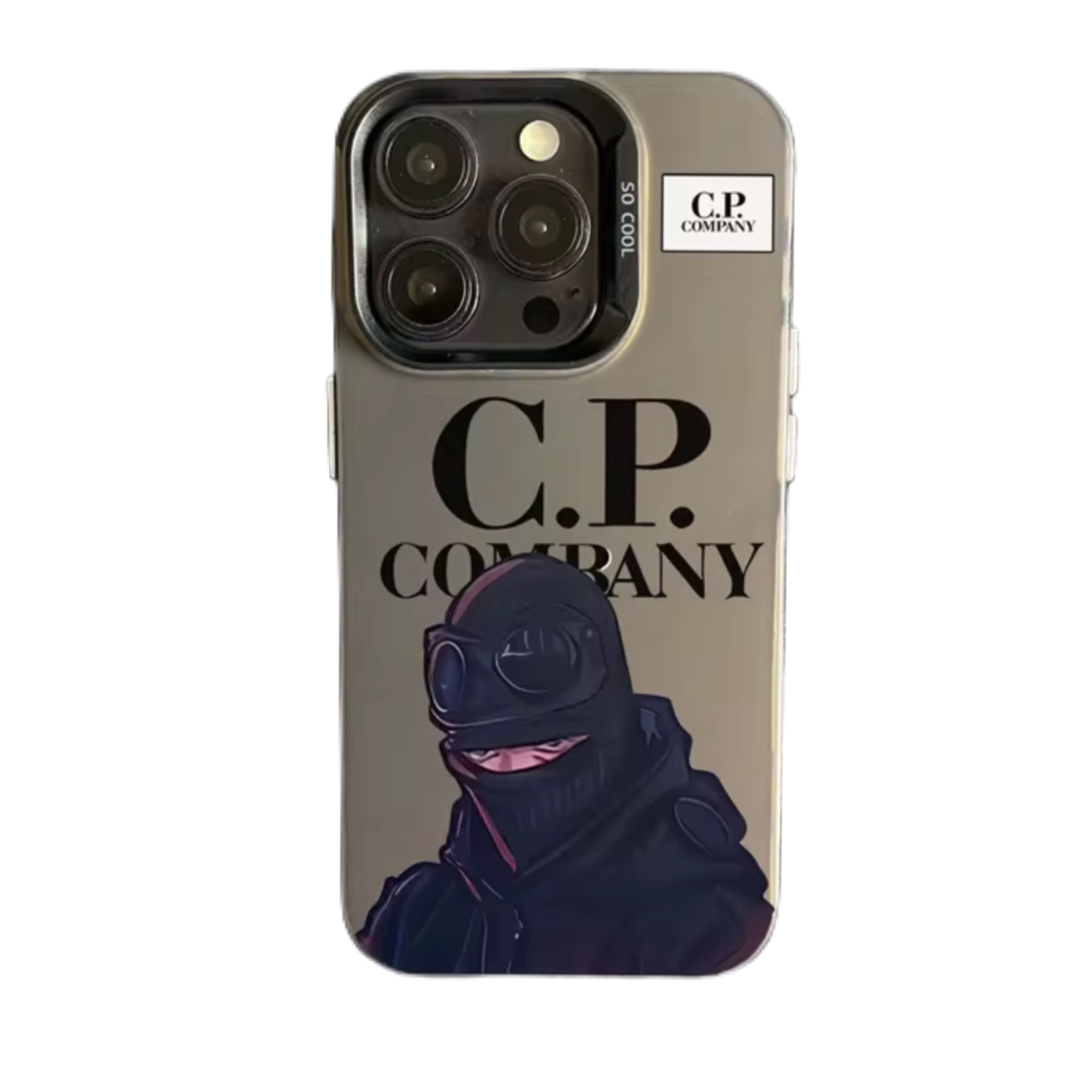 Offrez une touche d'élégance à votre iPhone avec la coque CP Company Gris - SharkStickers