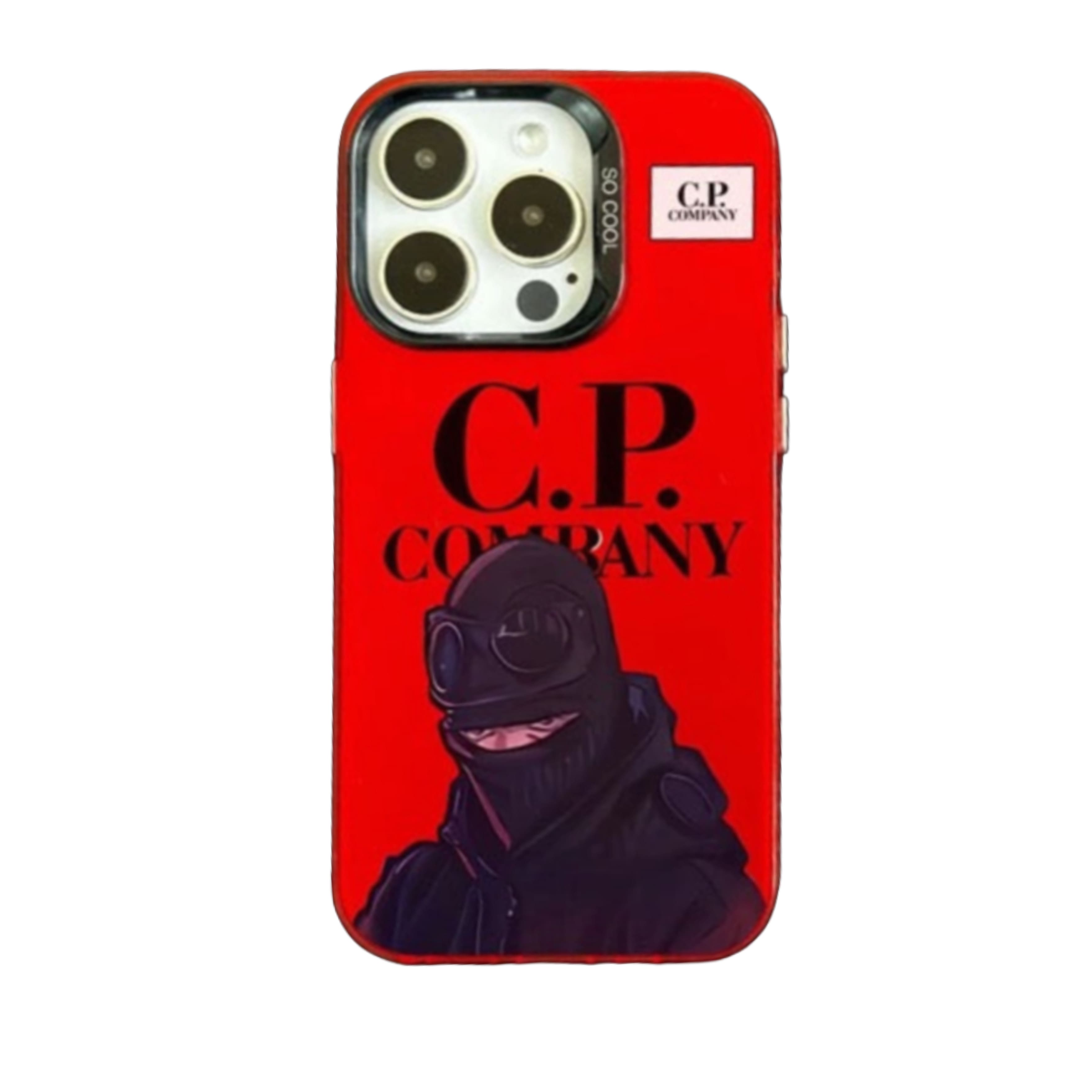 Offrez une touche d'élégance à votre iPhone avec la coque CP Company Rouge - SharkStickers