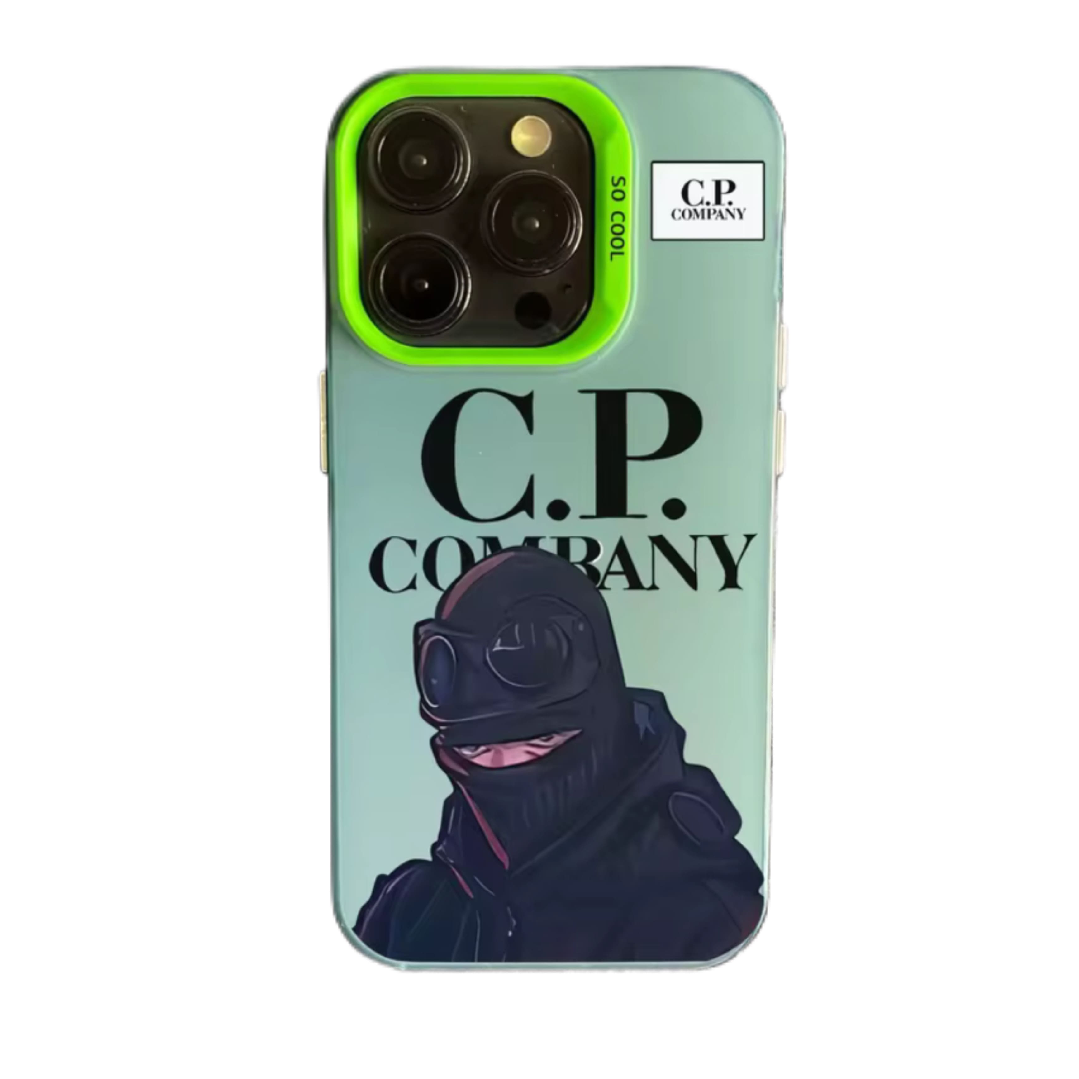 Offrez une touche d'élégance à votre iPhone avec la coque CP Company Vert - SharkStickers