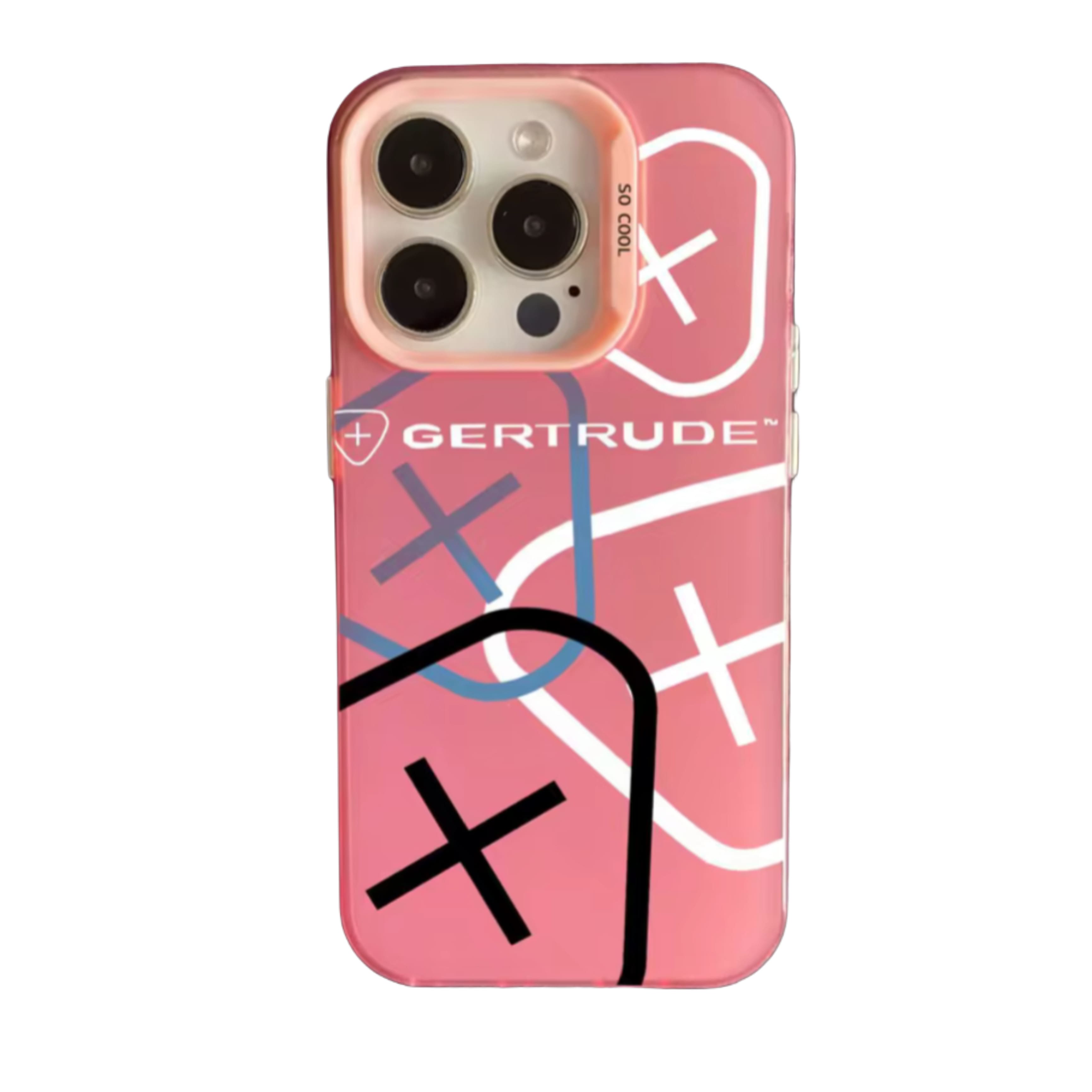 Donnez du caractère à votre iPhone avec la coque Gertrude Rose - SharkStickers