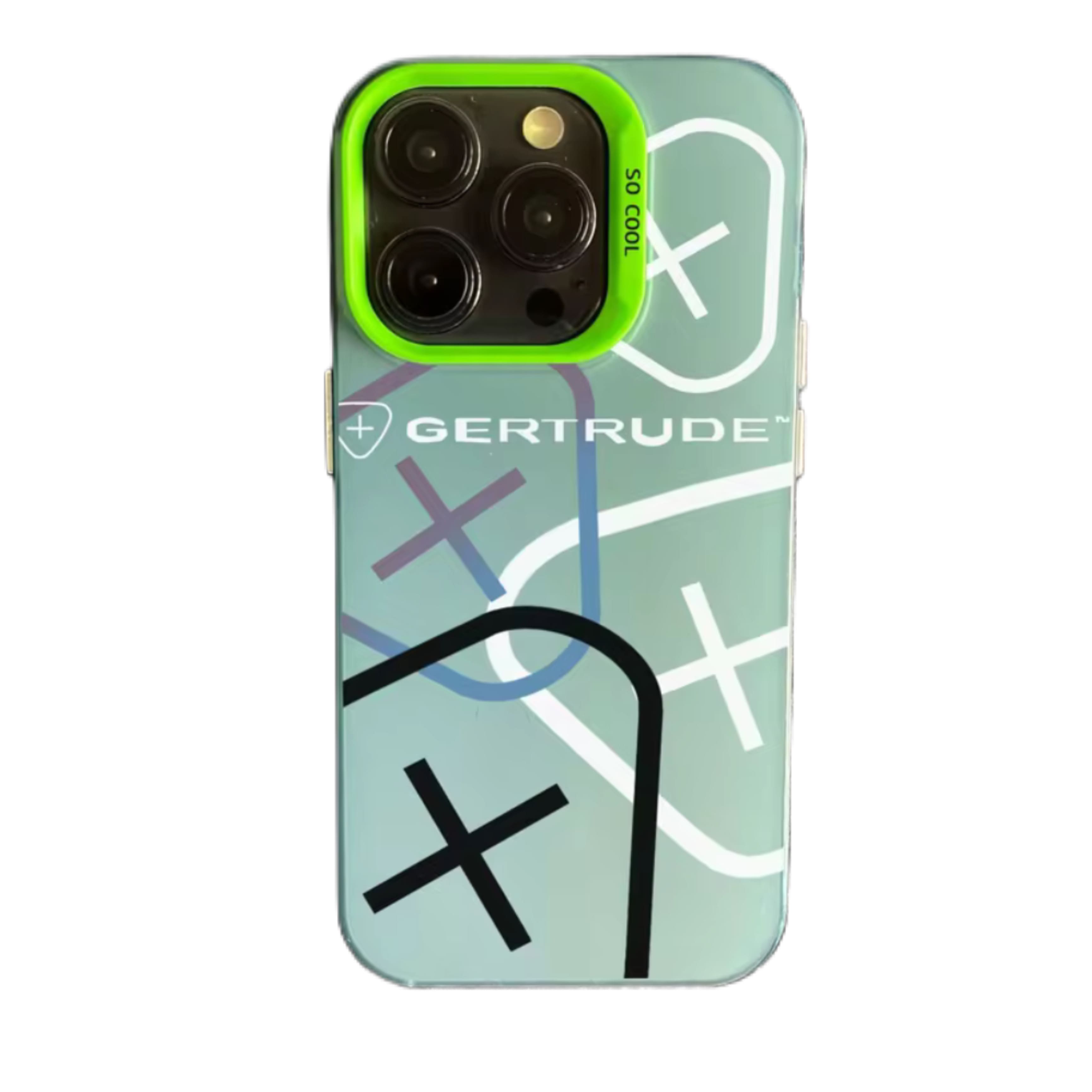 Donnez du caractère à votre iPhone avec la coque Gertrude Vert - SharkStickers