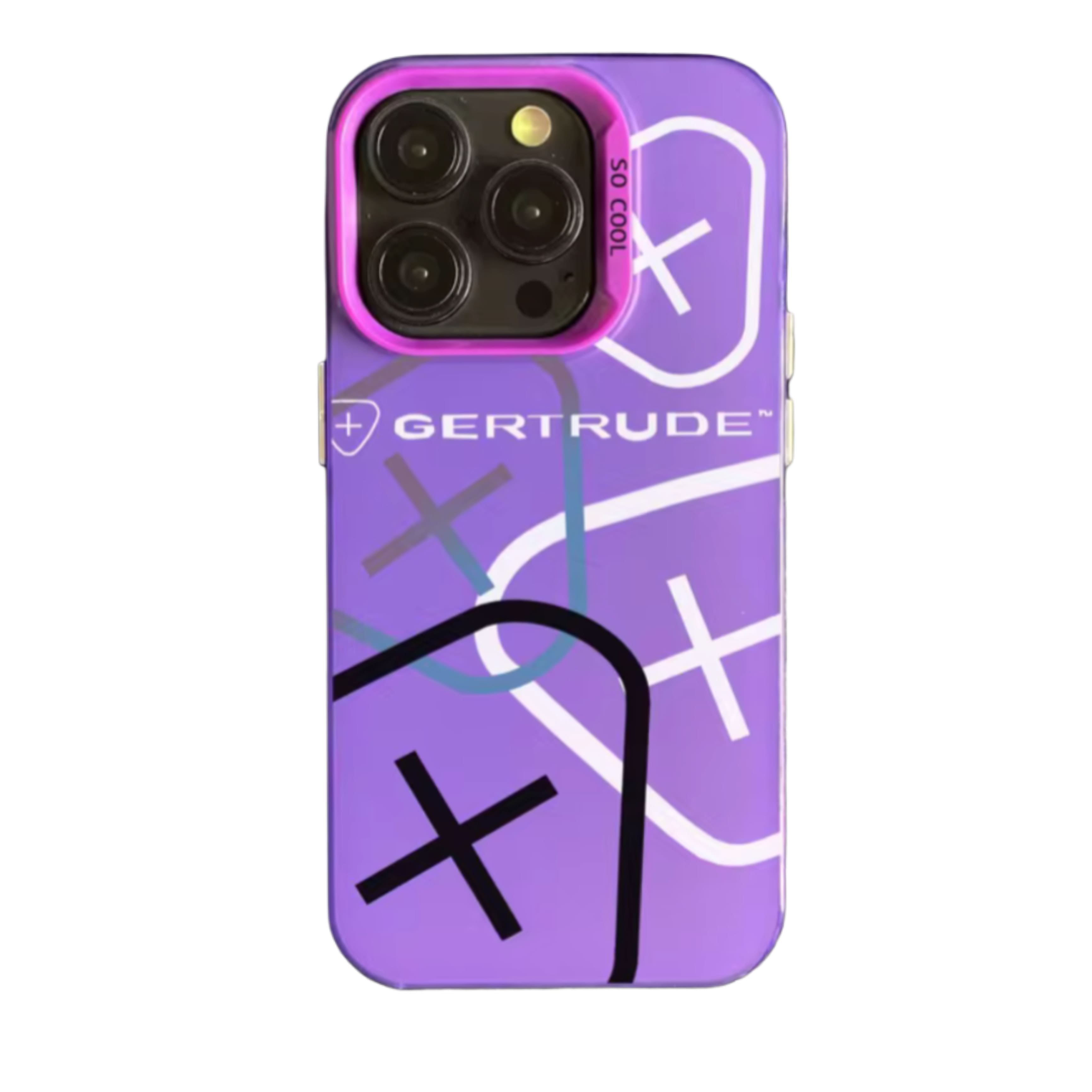 Donnez du caractère à votre iPhone avec la coque Gertrude Violet - SharkStickers