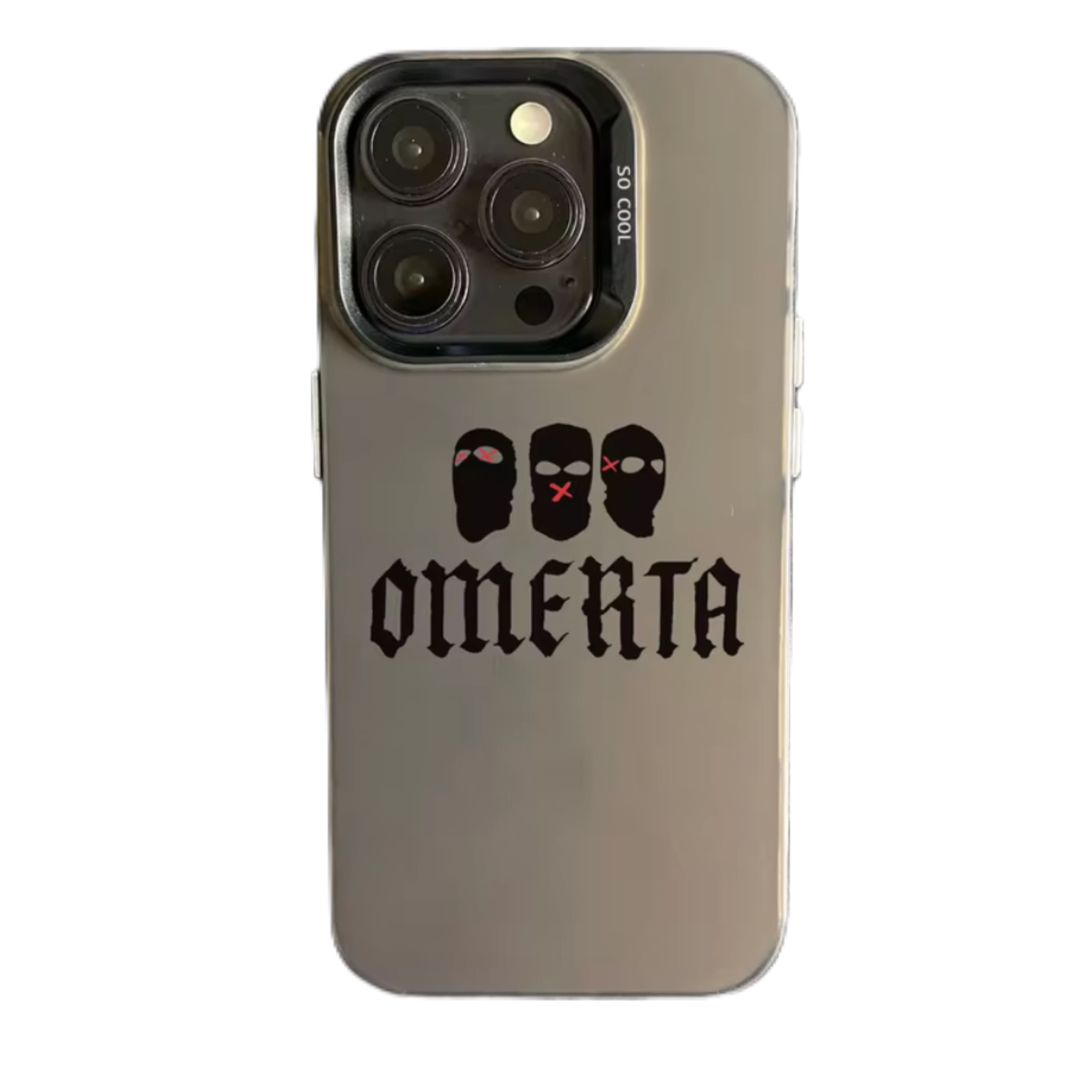 Donnez une nouvelle peau à votre iPhone avec la coque Omerta Gris - SharkStickers  (Autocollants Paul and Shark, Coques Tendances et Accessoires pour iPhone)