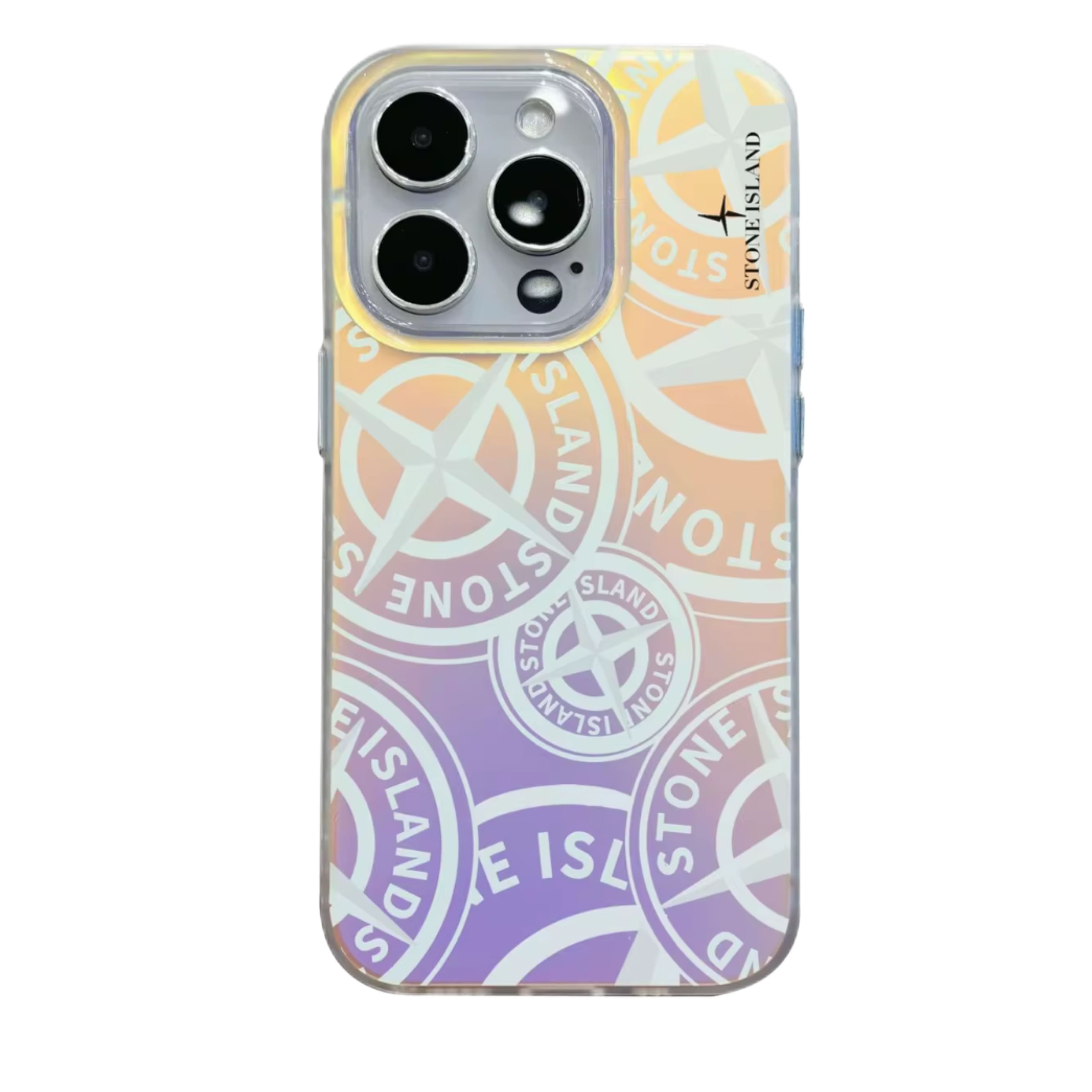 Apportez style et protection à votre iPhone avec la coque Stone Island Multicolore - SharkStickers