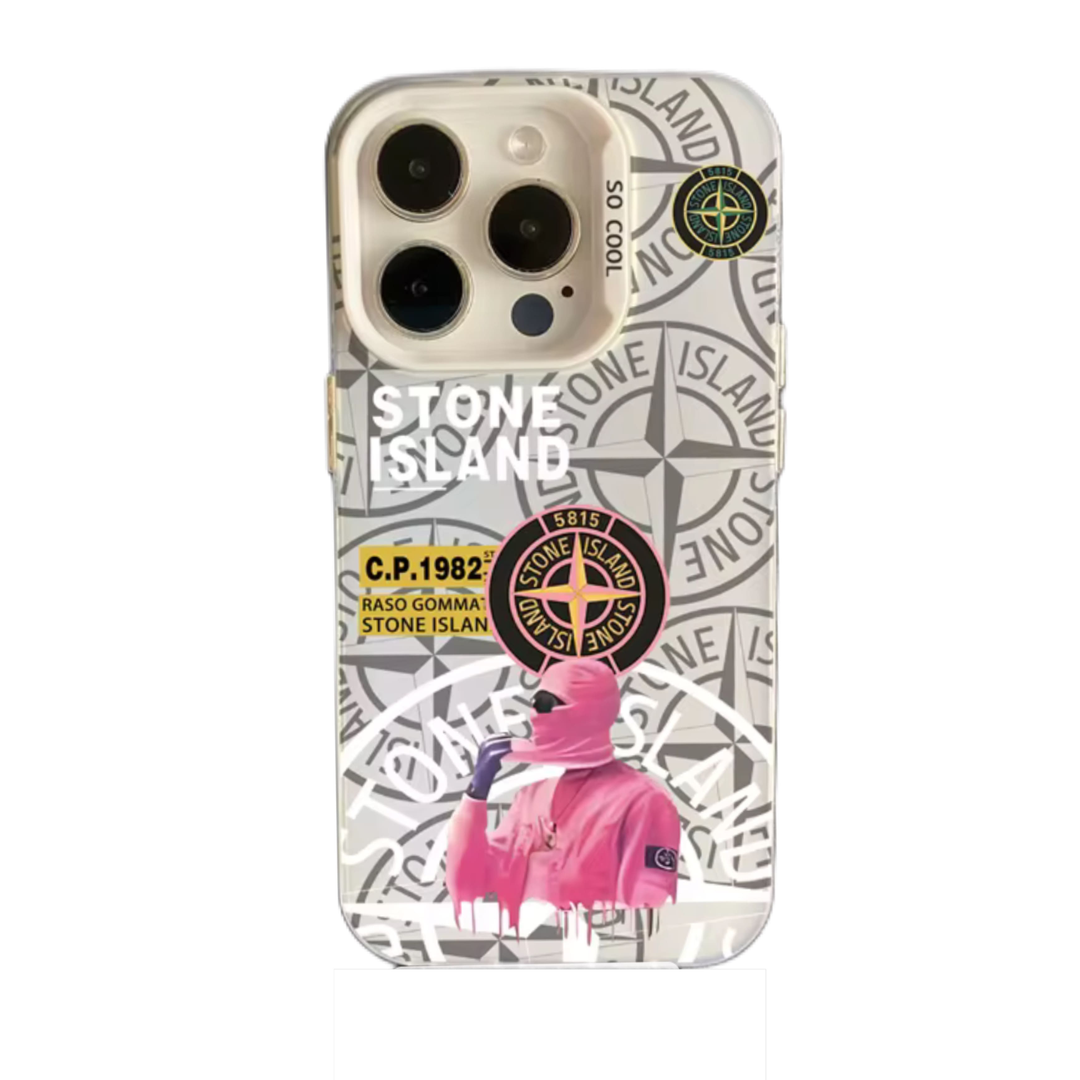 Habillez votre iPhone avec style grâce à la coque Stone Island Blanc SharkStickers