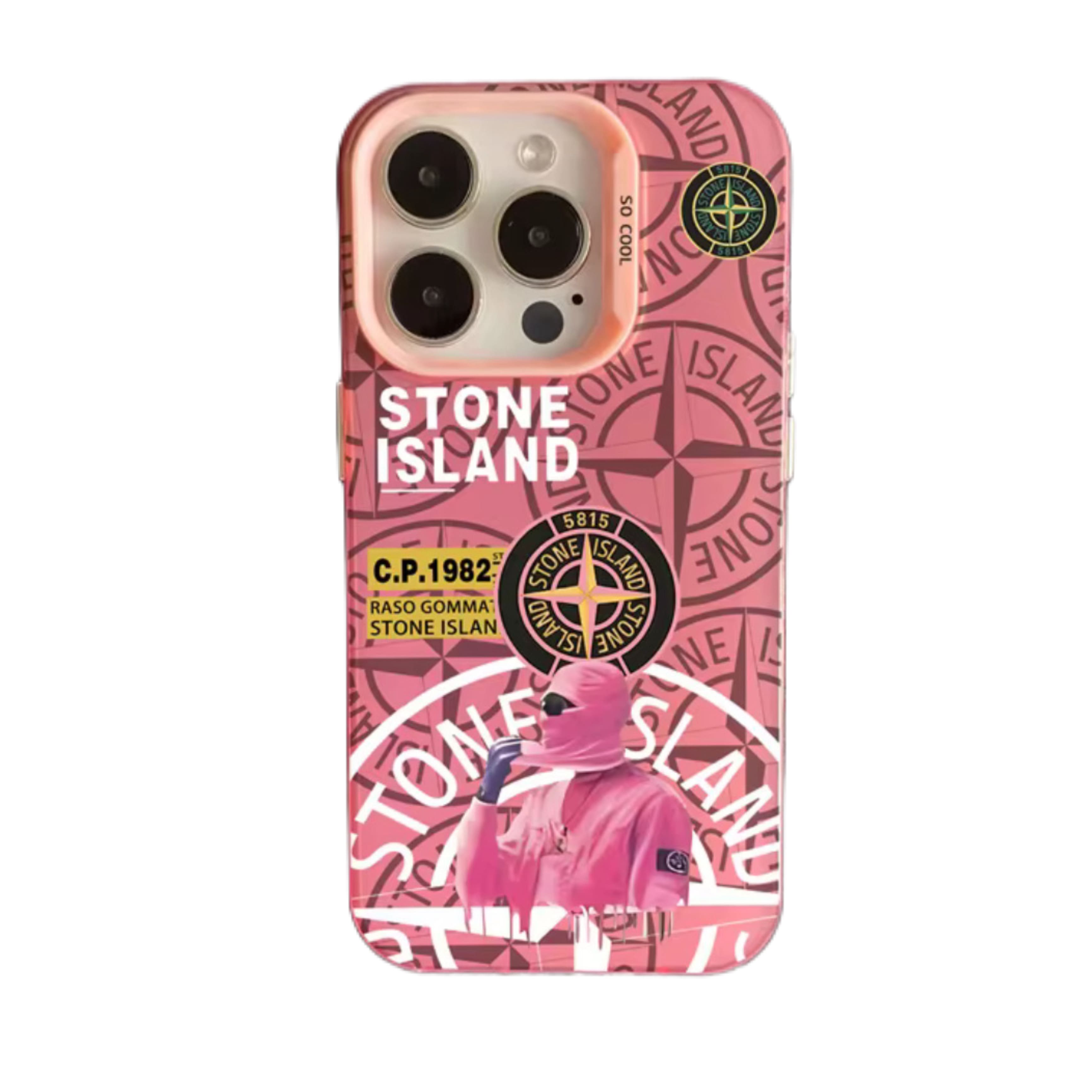 Habillez votre iPhone avec style grâce à la coque Stone Island Rose - SharkStickers