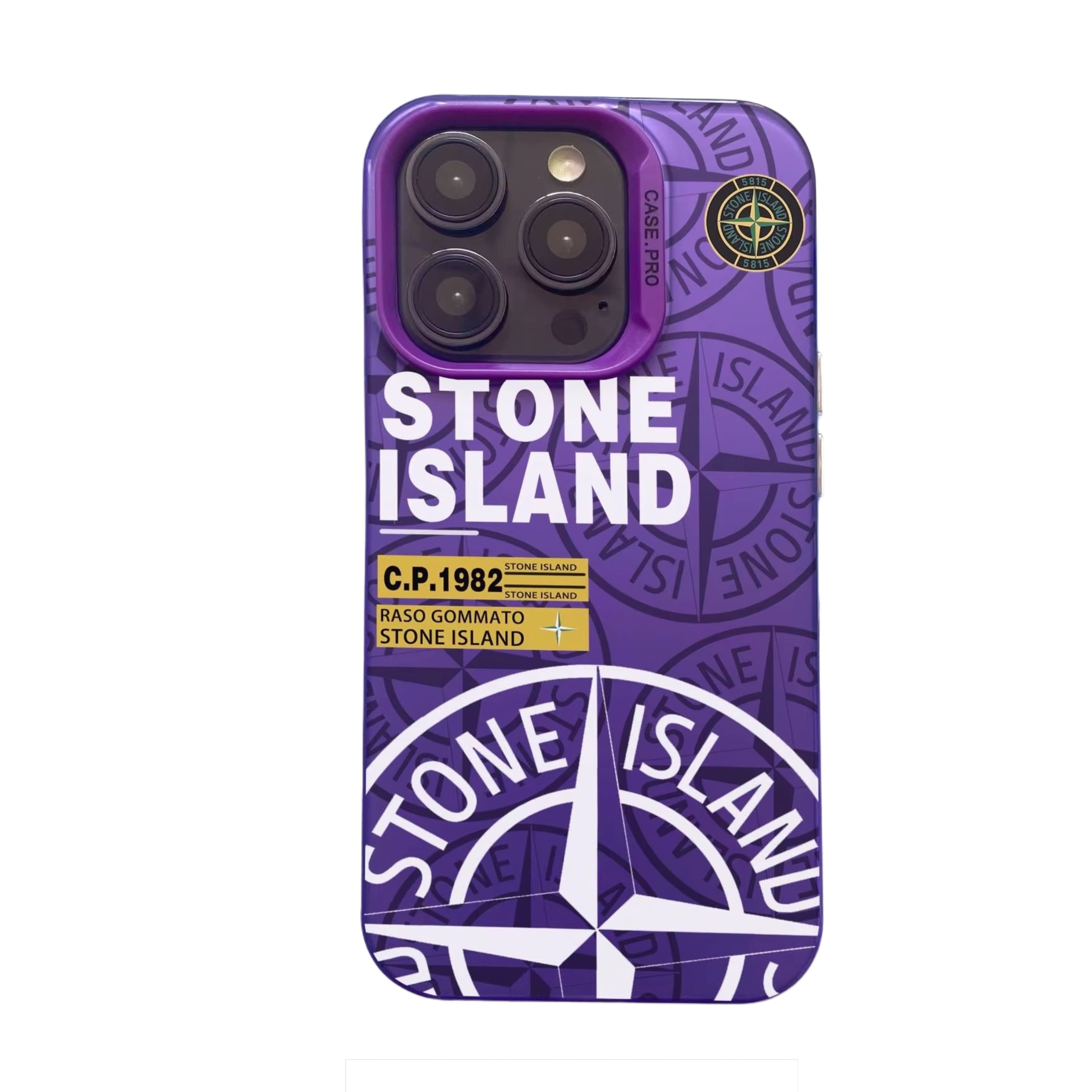 Coque Stone Island iPhone au design élégant offrant une protection solide et un style unique