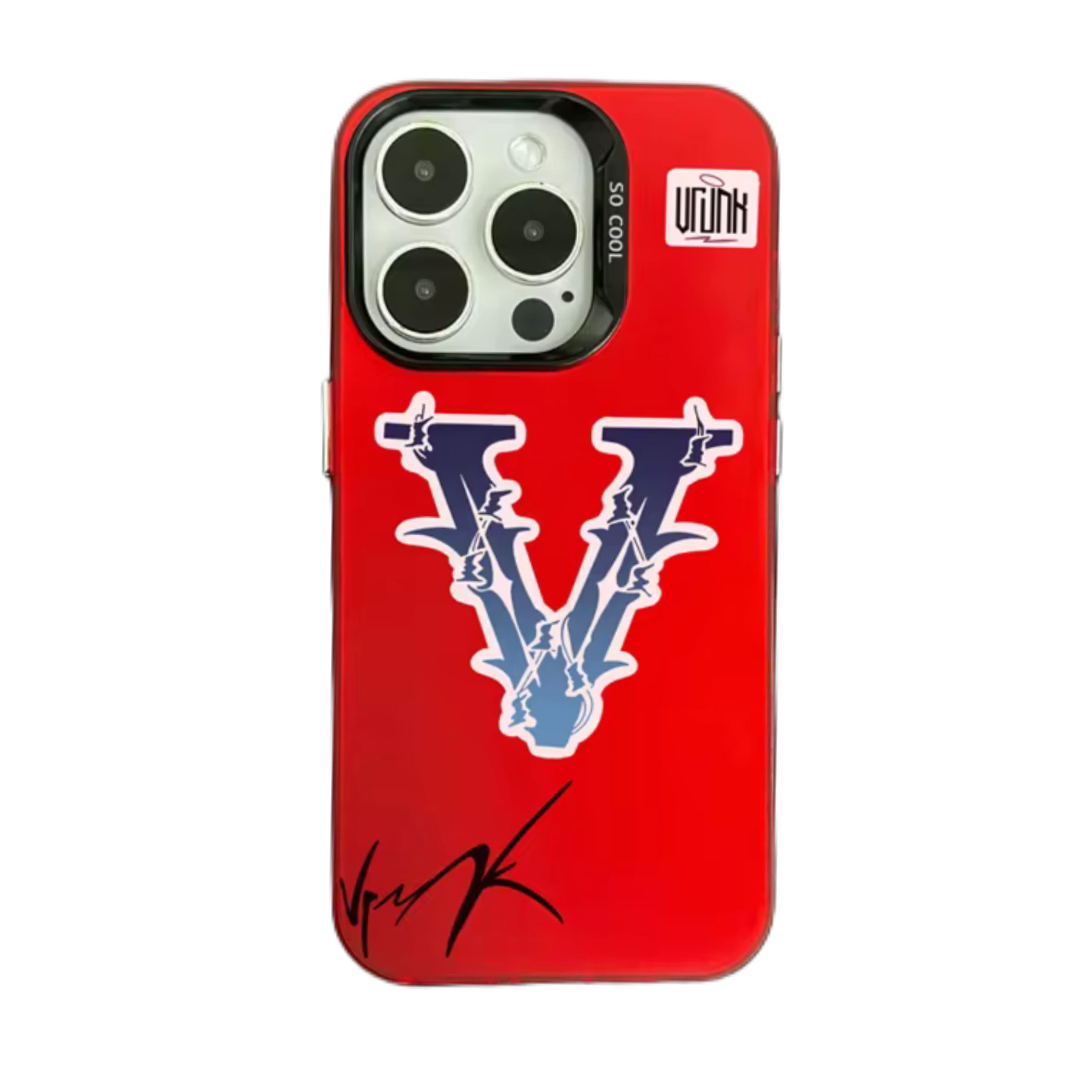 Apportez du style à votre iPhone avec la coque Vrunk Rouge - SharkStickers